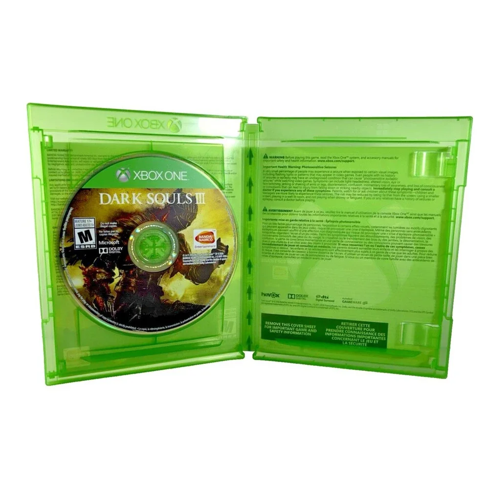 Dark Souls III Microsoft Xbox One Bandai Namco Entertainment 2016 Tested